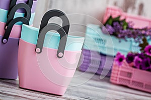 Colorful Mini Decorative Plastic Bags for Household Use