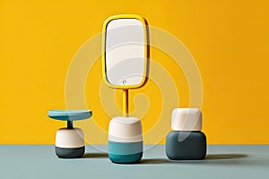 AI-Generated Modern Minimalist Furniture