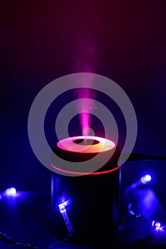 Colorful mist diffuser