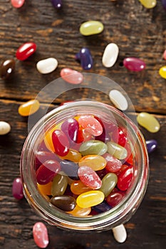 Colorful Mixed Fruity Jelly Beans