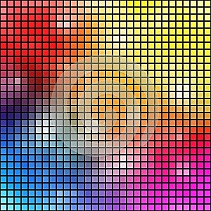 Colorful mosaic background.