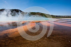 Colorful Mosaic at Grand Prismatic Spring