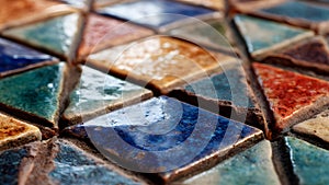 Colorful Mosaic Tile Pattern