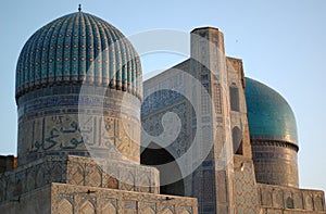 Colorful mosque in Samarkand