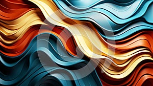 Colorful motion elements, Abstract futuristic background