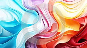 Colorful motion elements, Abstract futuristic background