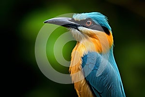 Colorful Motmot bird. Generate Ai