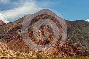 Colorful Mountains. Andes Mountain Range. Jujuy, Argentina.