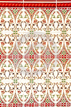 Colorful Mudejar Wall photo