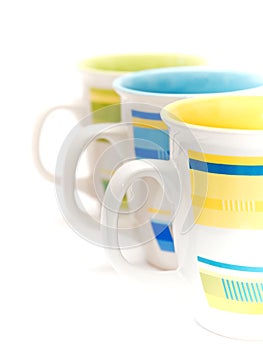 Colorful mugs