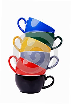Colorful mugs