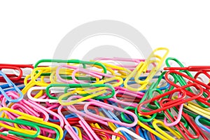 Colorful multi paper clip