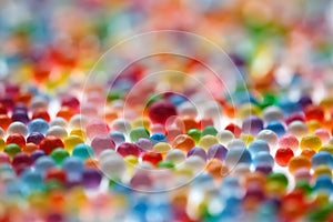 Multicolored balls beads background pattern texture