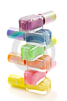 Colorful nailpolish