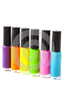 Colorful nailpolish