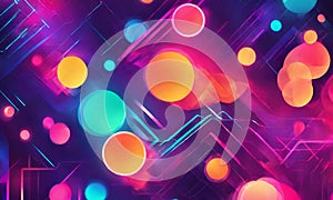 Colorful Neon Background wallpaper, Abstract new style colorful background, Modern unique colorful background designs