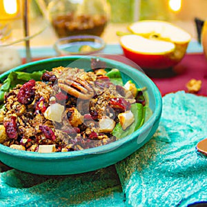 Colorful and Nutritious Vegan Quinoa Salad - Perfect for Parties and Potlucks