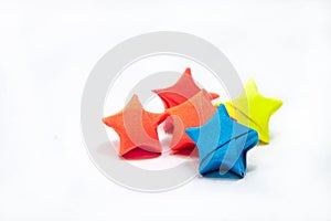 Colorful Origami Stars