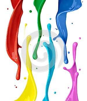 Colorful paint