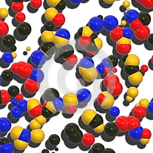 Colorful paint bubbles