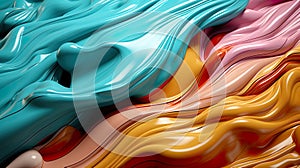 colorful paint and liquid splashes, forming an abstract and artistic wallpaper background.