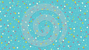 Colorful paint spots Vector background. dotted texture blue backgound. Party theme dotted background wallpaper.