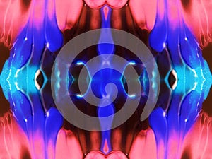 Colorful paintd surface tecxture