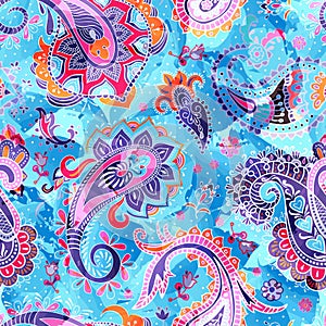 Colorful Paisley pattern