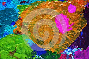 Colorful pallet background