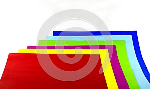 Colorful paper background