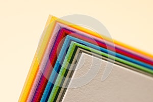 Colorful papers
