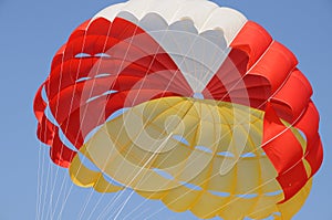 A colorful parachute photo
