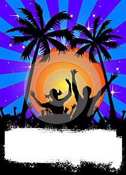 Colorful party background