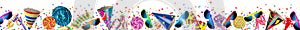 Colorful party carnival birthday celebration background