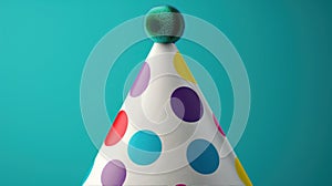 The Colorful Party Hat.AI generated image