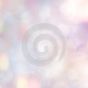 Colorful pastel bokeh background