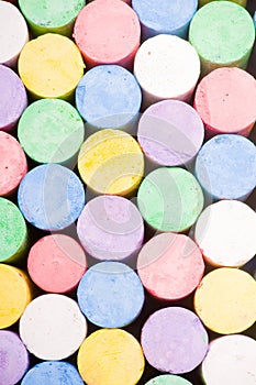 Colorful pastel chalk background