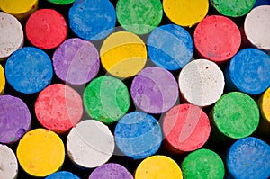 Colorful pastel chalk background