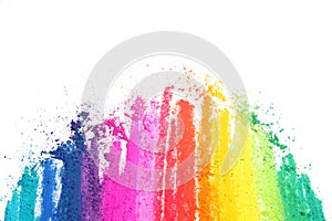 Colorful pastel sticks texture