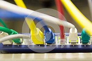 Colorful patch cables