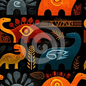 Prehistoric dinosaurs