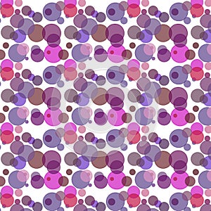 Colorful pattern with dots