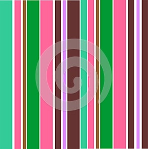 Colorful pattern with stripes in different widths