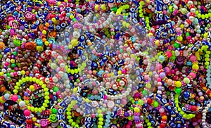 Colorful pearls bracelet jewelry