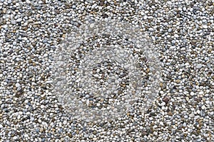 Colorful pebble wall background