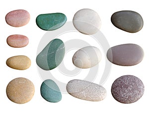 Colorful pebbles