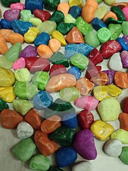 colorful pebbles on the floorÃ¯Â¿Â¼