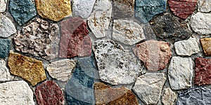 Colorful Pebbles Texture A Vibrant Surface Background