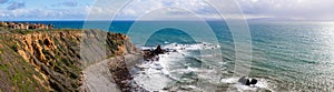 Colorful Pelican Cove Panorama