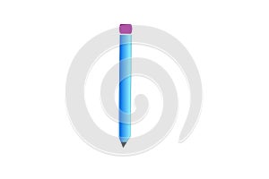 Colorful pencil icon design for commercial use